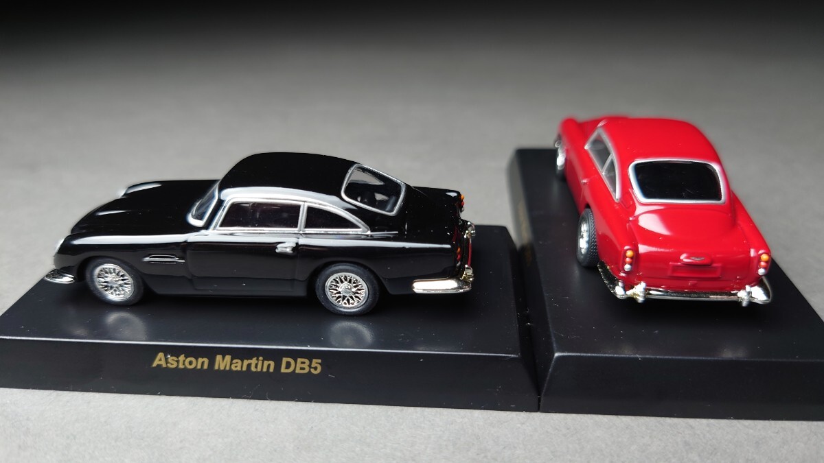 京商 1/64 ブリティッシュスポーツカー ミニカーコレクション ASTON MARTIN DB5 2台セットの画像5