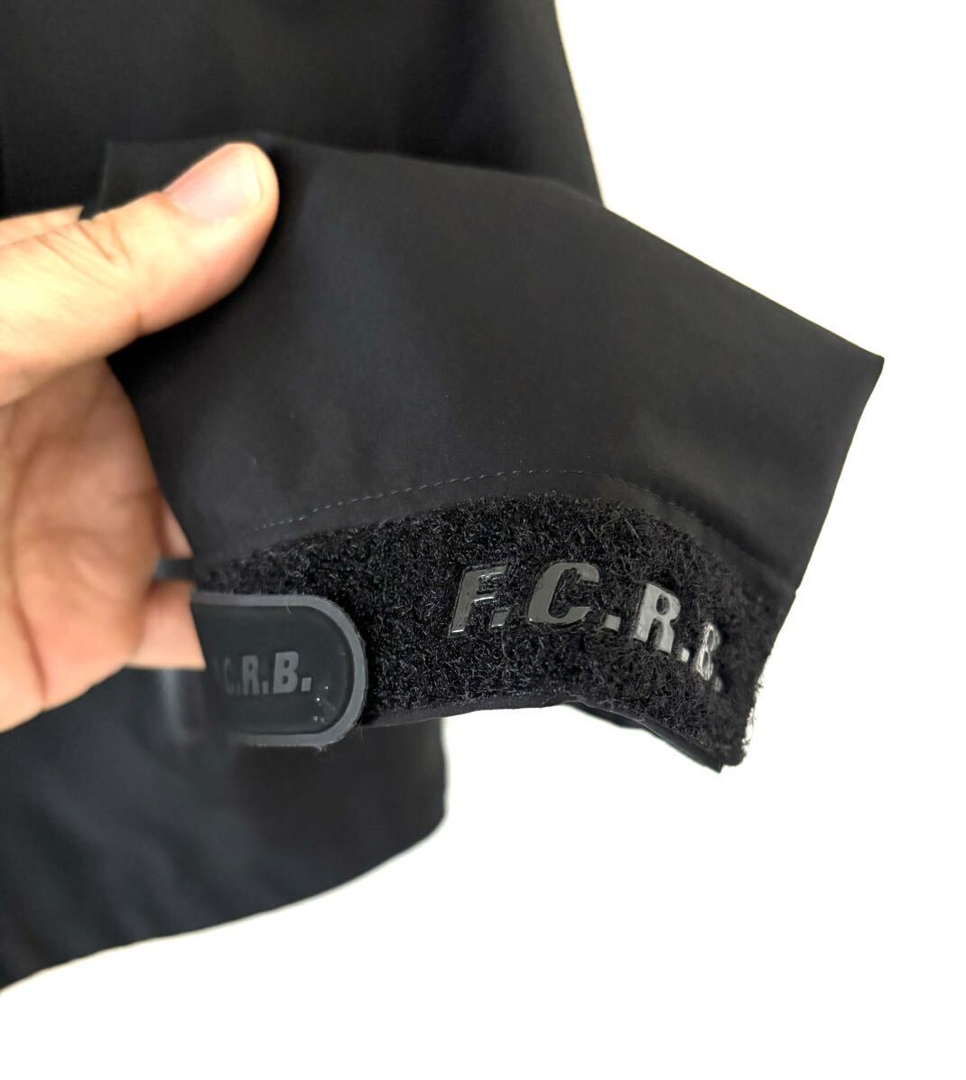 【ゴルフにも】F.C.Real Bristol ウォームアップジャケット warm up F.C.R.B. JACKET フーディ ジャージ FCRB レインウェア 雨具 撥水 PDK_画像7