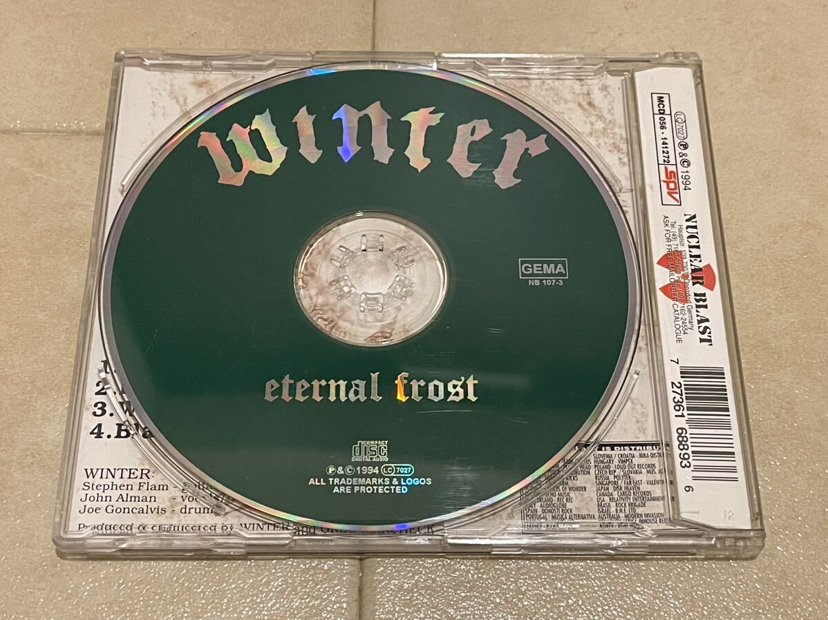 ■WINTER-Eternal Frost Nuclear Blast NB107-3 1994年ほぼミント！ドイツオリジナル盤CD 正規品 廃盤 ドゥーム/スラッジ/スラッシュメタルの画像2