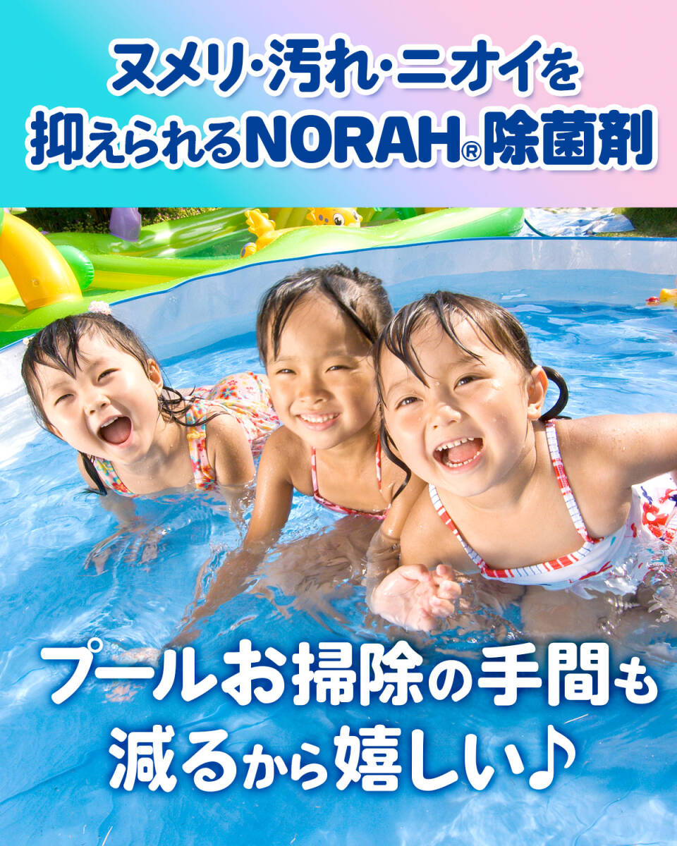  family pool bacteria elimination .99.9% bacteria elimination water change un- necessary small size large pool for dirt ... smell prevention next . salt element . salt element bacteria elimination safe made in Japan individual packing 20 pills 