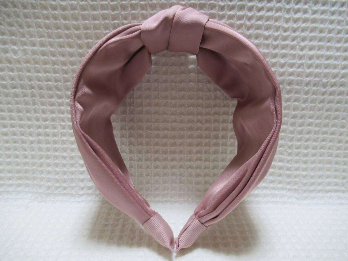  атлас ткань. лента type лента-ободок розовый серия 