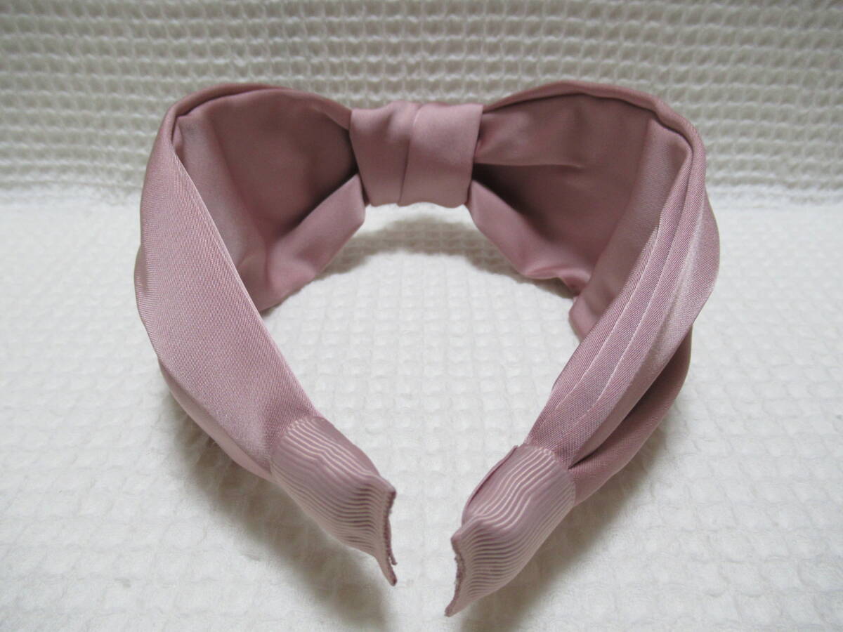  атлас ткань. лента type лента-ободок розовый серия 
