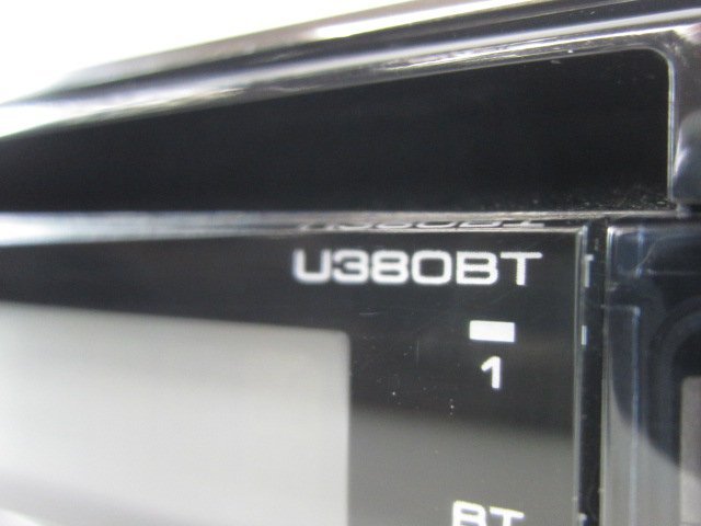 [29Q:A1] ケンウッド U380BT CD USB ラジオ Bluetooth AUX 1DINデッキ ※動作確認済み_画像2