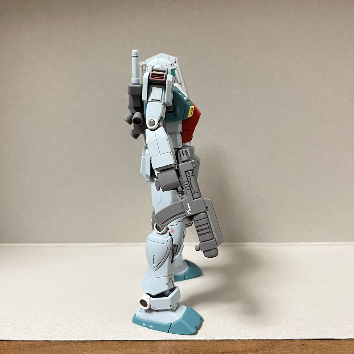 1円 バンダイ ガンプラ 完成品 ジャンク HG 1/144 ジム スレッガー搭乗機 機動戦士ガンダム ククルスドアンの島 プレミアムバンダイ_画像5