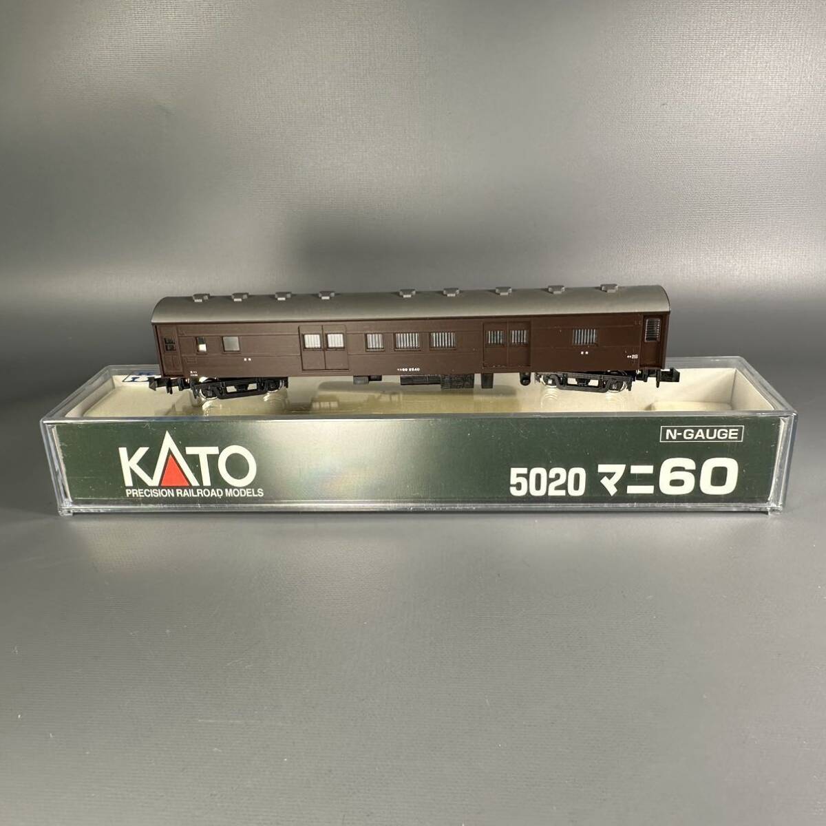 KATO Nゲージ 2002 C11 ・5020 マニ60・5018-1 スハ43茶・5079-1 スハフ42茶・KATO ワラ1(×2両) 全6両 ケース付 / 中古ジャンク 鉄道模型_画像8