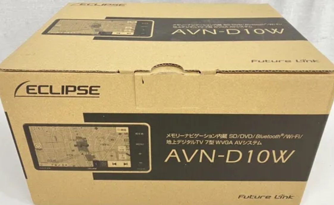 新品未使用品 ECLIPSE イクリプス ドラレコ内蔵 メモリーナビ AVN-D10W_画像1