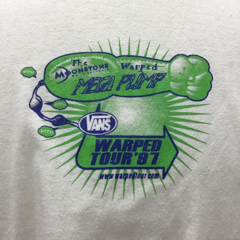 VANS M バンズ Tシャツ 半袖 80S SPORTSWEAR WARPEDTOUR97 半袖カットソー 古着 ヴィンテージ T Shirt 10106575_画像7