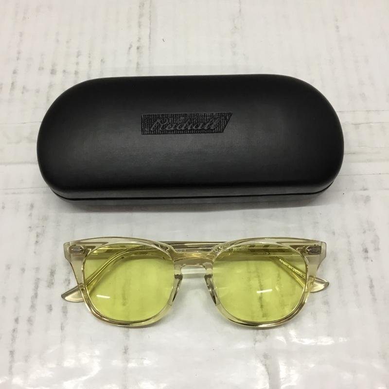 RADIALL 表記無し ラディアル めがね・サングラス サングラス FIFTY NINE クリアフレーム ケース付き Sun Glasses 10106672