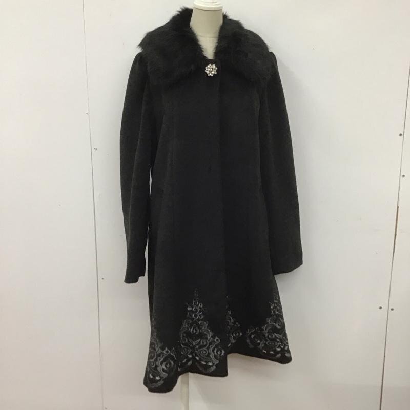 axes femme L アクシーズファム コート コート一般 ロングコート ロングジャケット ファーカラージャケット アウター Coat 10107713_画像1