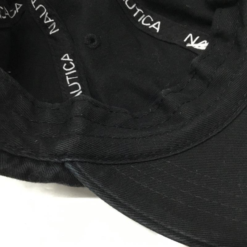 NAUTICA 表記無し ノーティカ 帽子 キャップ 6パネルキャップ コットン Cap 黒 / ブラック / 10107912_画像8