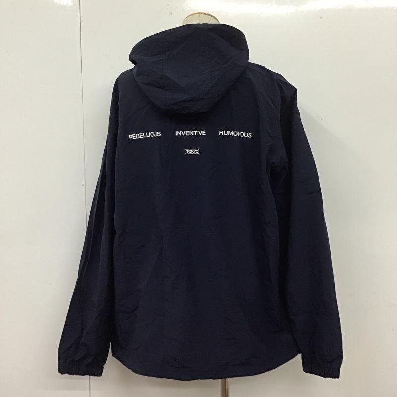 APPLEBUM XL アップルバム ジャケット、上着 ジャケット、ブレザー ハーフジップ ナイロン Jacket 紺 / ネイビー / 10107983の画像2