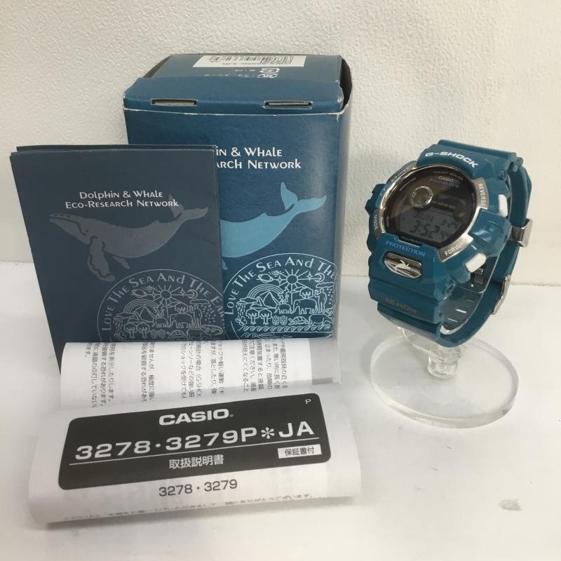 G-SHOCK 表記無し ジーショック 腕時計 デジタル Love The Sea And The Earth 2012 イルカ クジラ モデル GWX-8900K 10108208_画像1