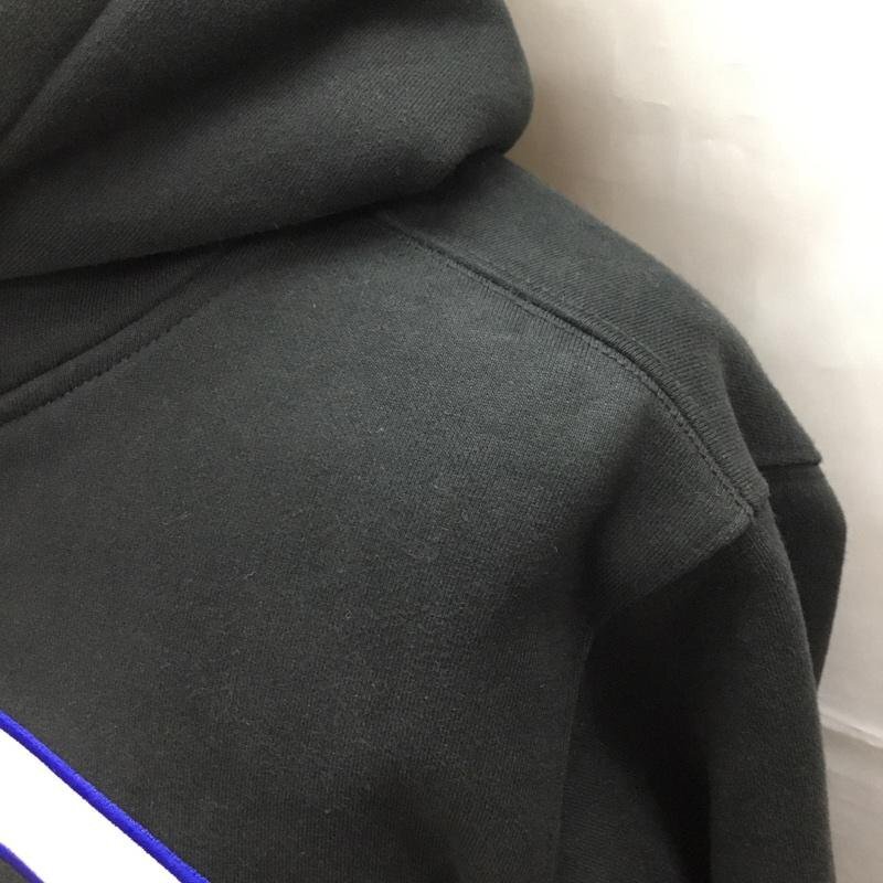 Supreme S シュプリーム パーカー 長袖 Champion×Supreme 17SS satinlogohooded 長袖パーカー コラボ 黒 / ブラック / 10108249_画像3