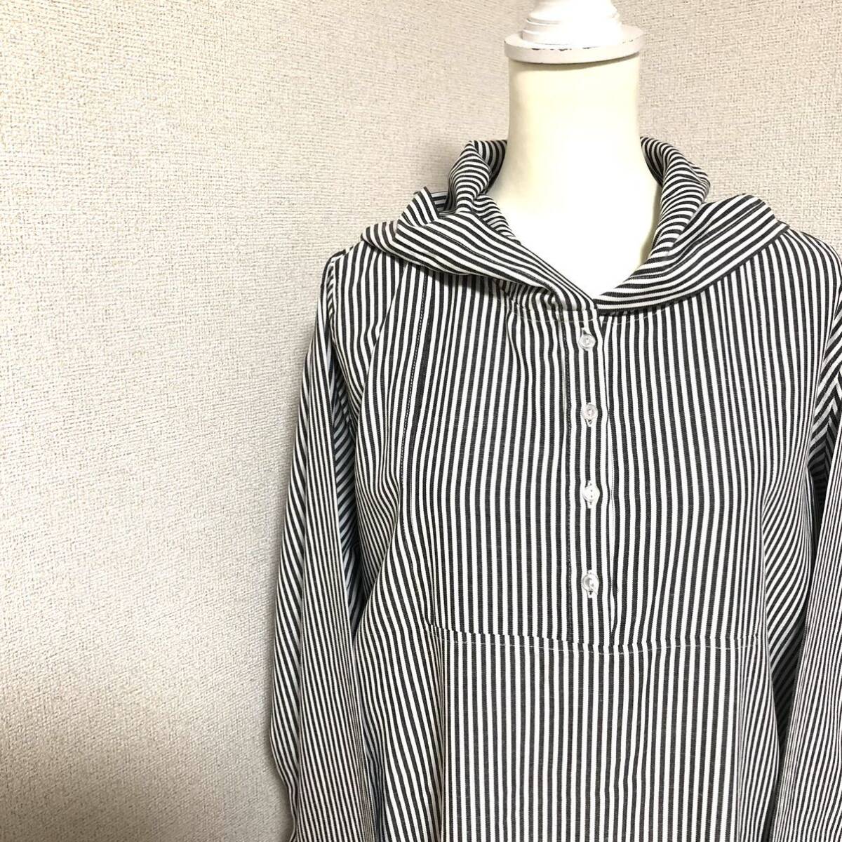 TORRAZZO DONNA ストライプ シャツ ワンピース ロング 春 夏 秋 TORRAZZO DONNA ストライプ シャツ ワンピース ロング 春 夏 秋