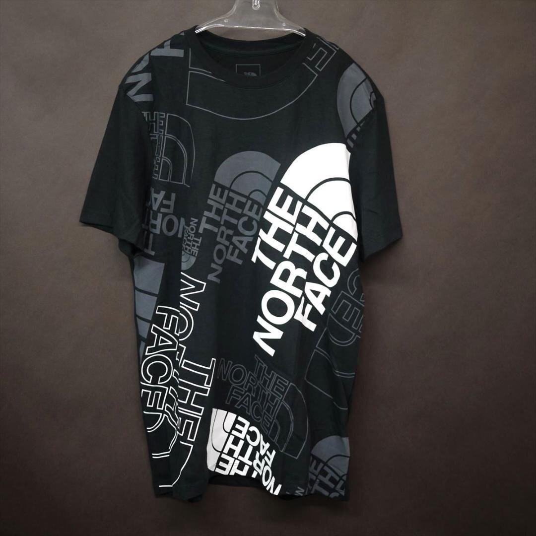 USA限定新品 ノースフェイス ハーフドームロゴ 半袖Tシャツ (XXL) ブラック THE NORTH FACE 日本未発売/aa413_画像8
