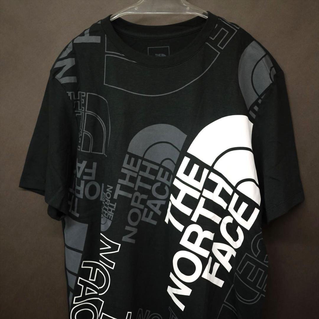 USA限定新品 ノースフェイス ハーフドームロゴ 半袖Tシャツ (XXL) ブラック THE NORTH FACE 日本未発売/aa413の画像3