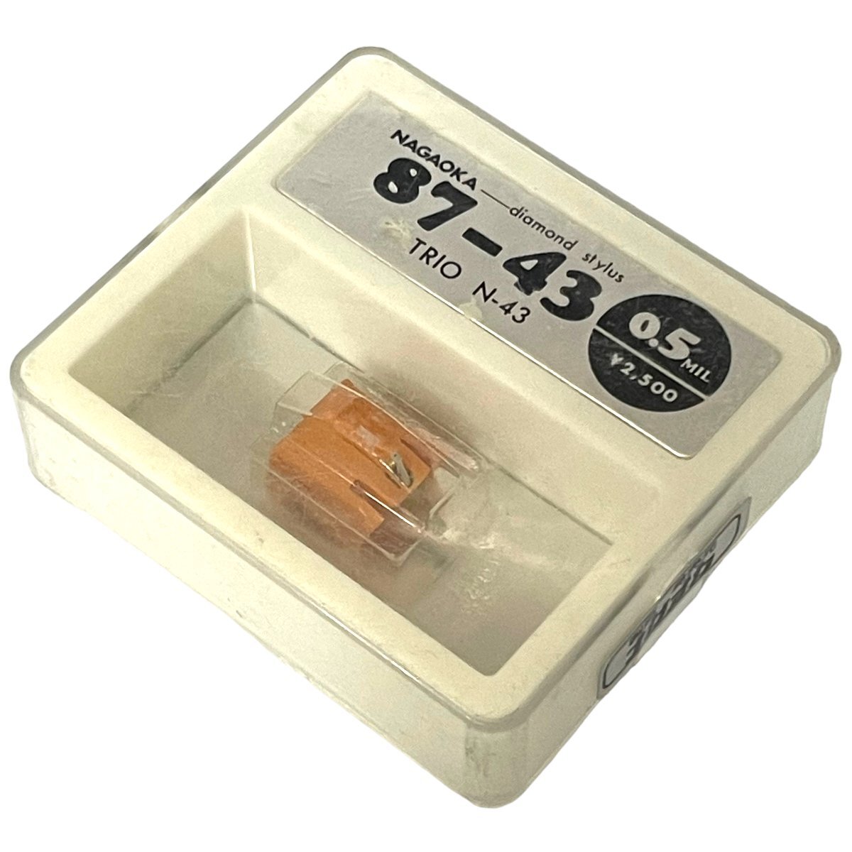 【デッドストック品・未開封 ・新品　NAGAOKA ナガオカ　Diamond　Stylus　TRIO N-43　　87-43　 ②　レコード針　交換針　】_画像2
