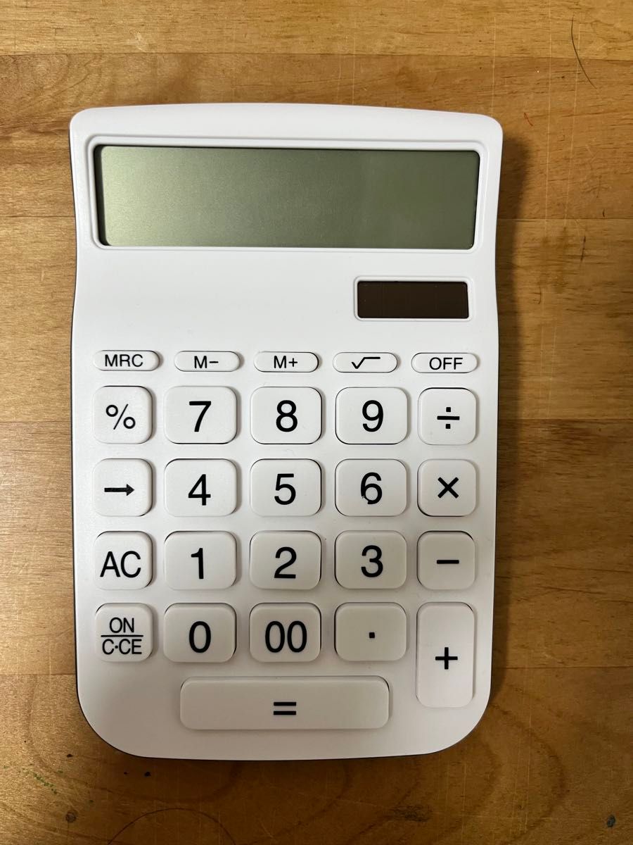 電卓 白 シンプル 計算機