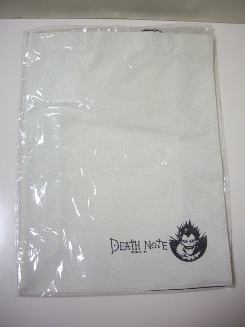 C091●DEATH NOTE（デスノート）トートバッグ 映画エキストラに配布 未使用品の画像1