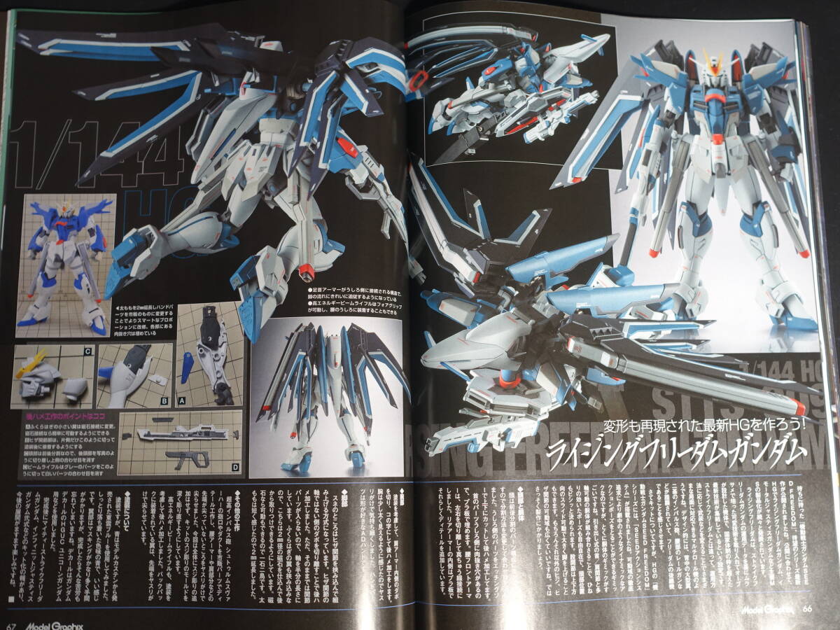 大日本絵画 月刊モデルグラフィックス vol.473 2024年4月号 機動戦士ガンダムユニコーン ガランシェール隊 ジオンの名機 HGUC クシャトリヤ_画像7