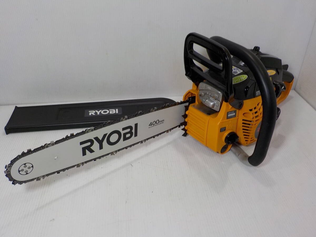 d786★RYOBI エンジンチェンソー ESK-3740　店頭展示品_画像2