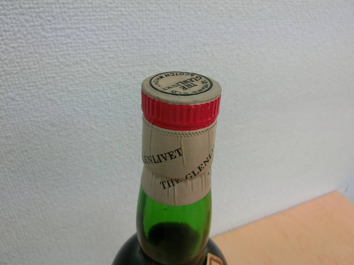 (607) グレンリベット 12年 特級 760ml 43% GLENLIVET 12 YEARS OLD 古酒 未開栓_画像4