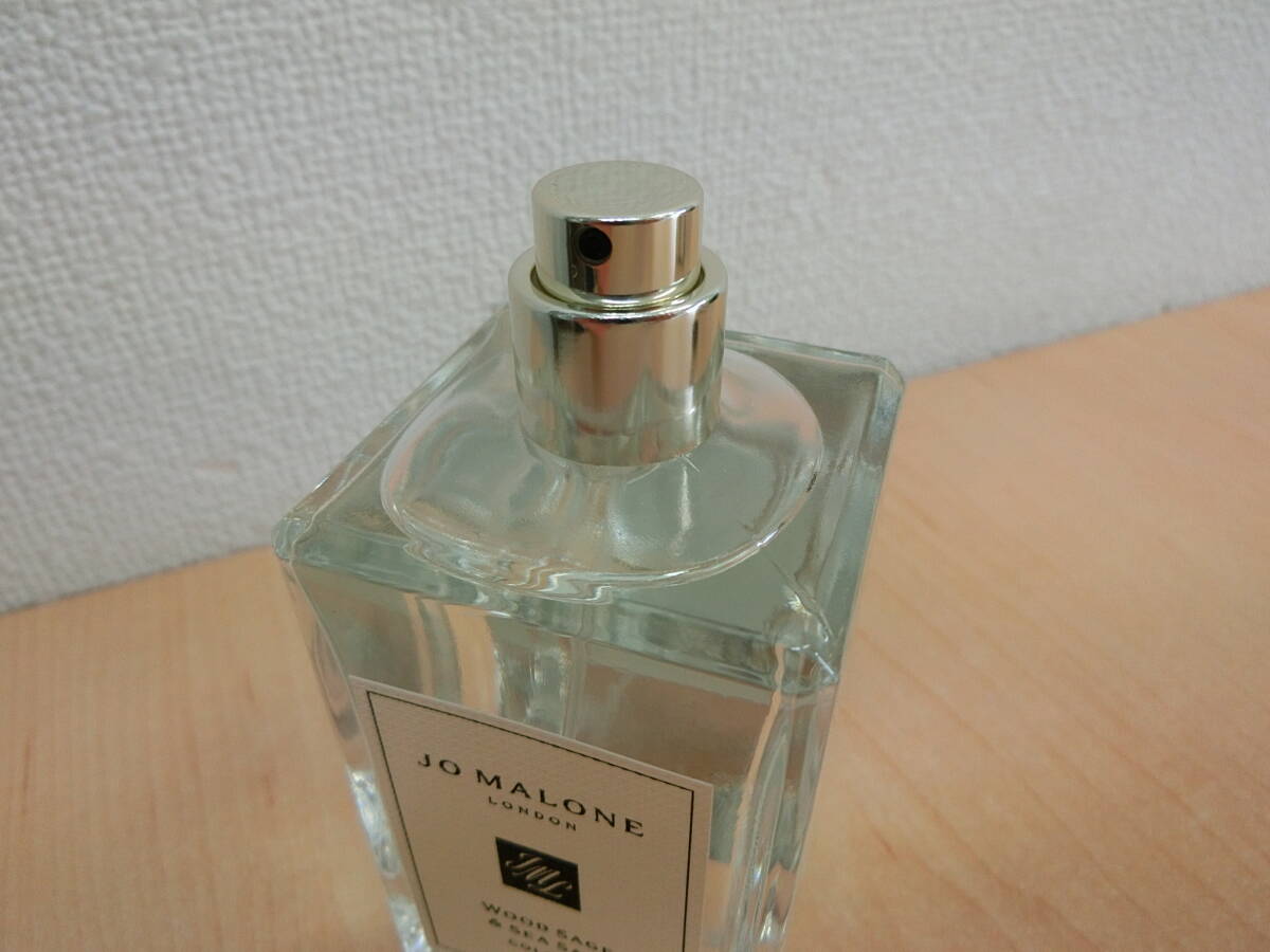 (787) JO MALONE ジョーマローン 香水 ウッド セージ & シーソルト コロン 100ml 中古（ワンプッシュ程度）_画像5