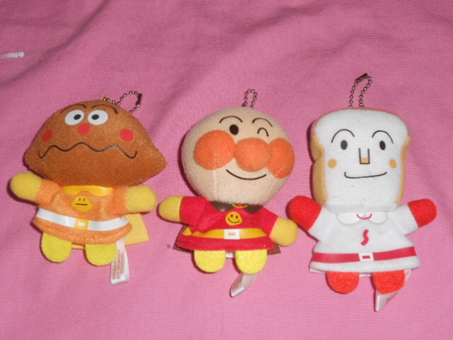  дешевый ~* Anpanman, палец кукла палец марионетка Mini мягкая игрушка карри хлеб man,....... цепочка для ключей 