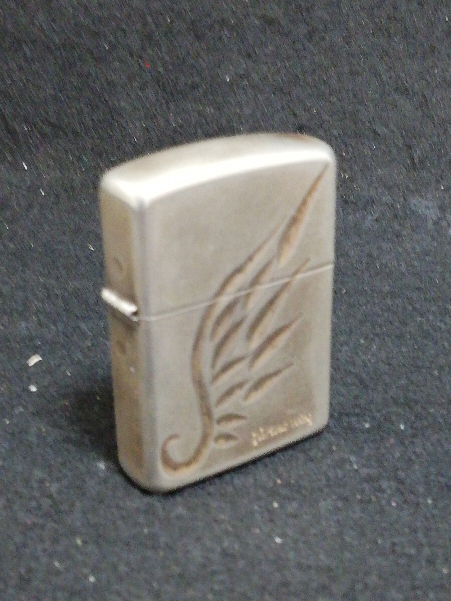 Z3263.ZIPPO ジッポー アーマーケース グロリアス ウィング Glorious Wing オイルライター 中古品 コレクション Zippoの画像1