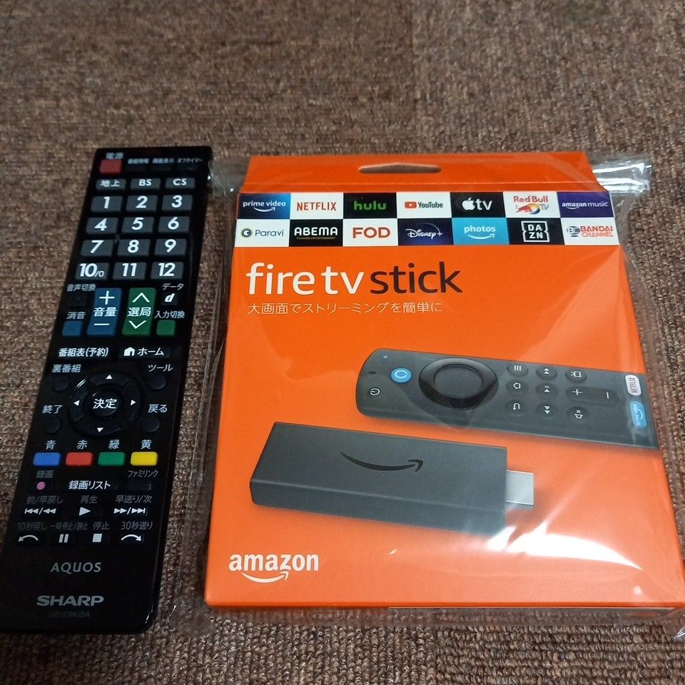 SHARP AQUOS 2T-C22AD + Fire TV Stick 4K