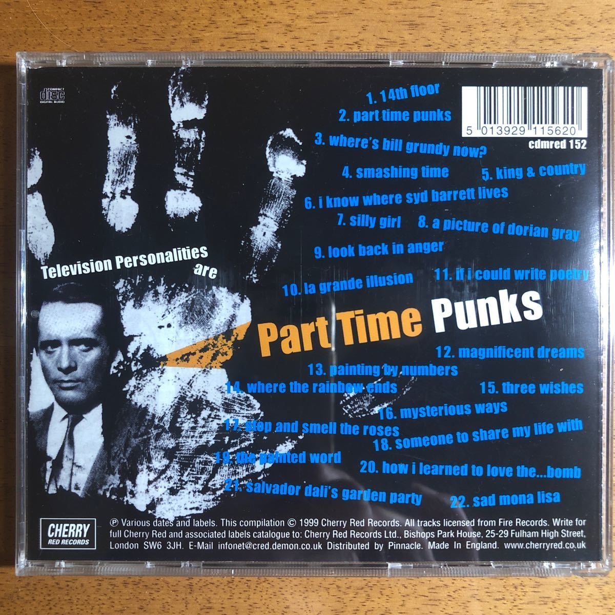 ◆テレビジョン・パーソナリティーズ《Part Time Punks-the very best of television personalties》◆輸入盤_画像2