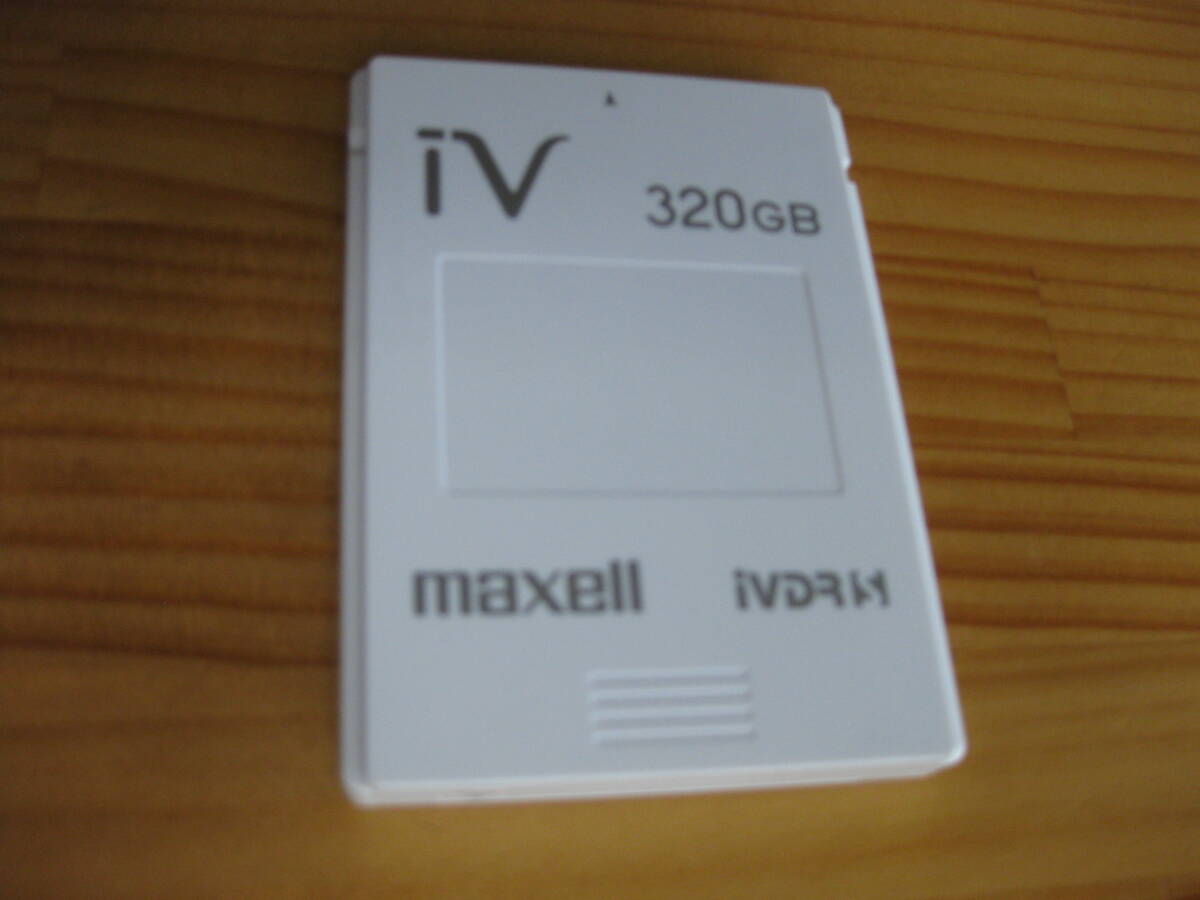 Maxell iV カセットハードディスク 320GB iVDR-S ケース付_画像1