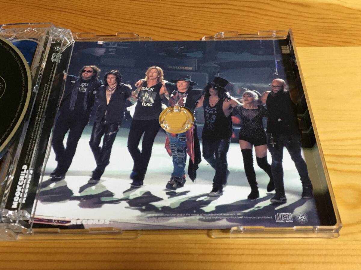 ★GUNS N' ROSES 『LISTEN TO THIS,IZZY!』 2017年アメリカ公演 MOONCHILD プレス3CD ガンズ・アンド・ローゼズの画像8