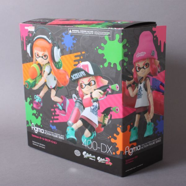 新品同様 figma Splatoon ガールズ DXエディション 400-DX グッドスマイルカンパニー スプラトゥーン キャラクター #60※617/a.b_画像6