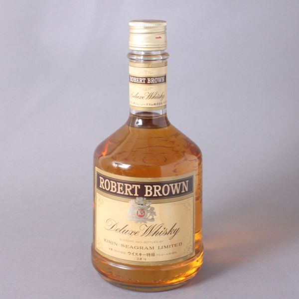 未開栓 ROBERT BROWN ウイスキー キリン シーグラム リミテッド 特級 760mL 43% 古酒 お酒 アルコール ヴィンテージ #60※632_画像1