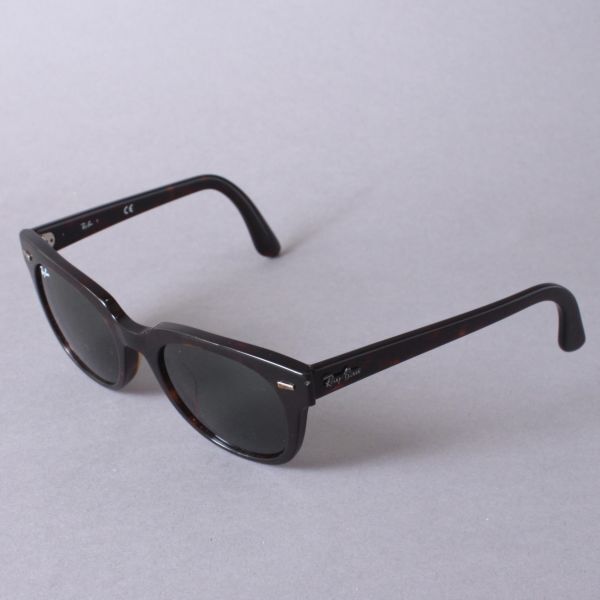 美品 RayBan レイバン サングラス RB4168F 902 ブランド ブラック 眼鏡 メガネ メンズ ケース付き #60※0313-14/k.d_画像2