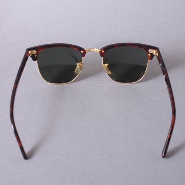  прекрасный товар RayBan RayBan солнцезащитные очки RB3016 W0366 Clubmaster Brown бренд очки очки мужской с футляром #60*0313-17/k.d