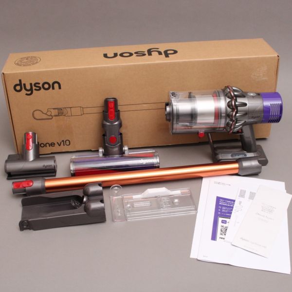 良品 ダイソン dyson Cyclone V10 Fluffy SV12 コードレスクリーナー 掃除機 ハンディクリーナー サイクロン式 軽量 ＃140〇653/b.cの画像1