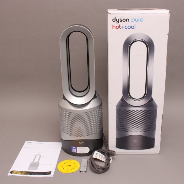 未使用 展示品 ダイソン Dyson Pure Hot + Cool 空気清浄機能付きファンヒーター HP00 扇風機 リモコン付 2023年製 #140〇657/b.e_画像1