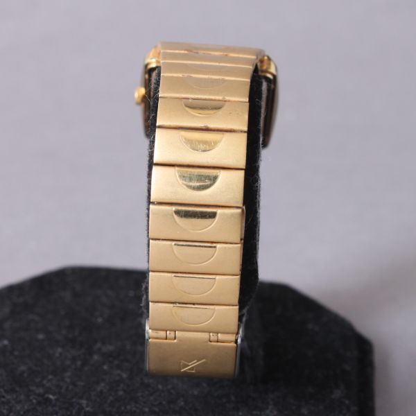 良品 WESTAR ウェスター 腕時計 稼働 18KGOLD 54g メンズ 7533GPN ゴールド クォーツ ウォッチ ホワイト文字盤 ブランド #N※696の画像6