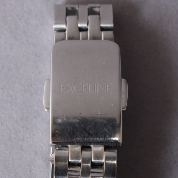 美品 SEIKO セイコー EXCELINE 腕時計 稼働 レディース 4J41-0AA0 シルバー クォーツ ウォッチ ホワイト文字盤 ブランド #N※697_画像10