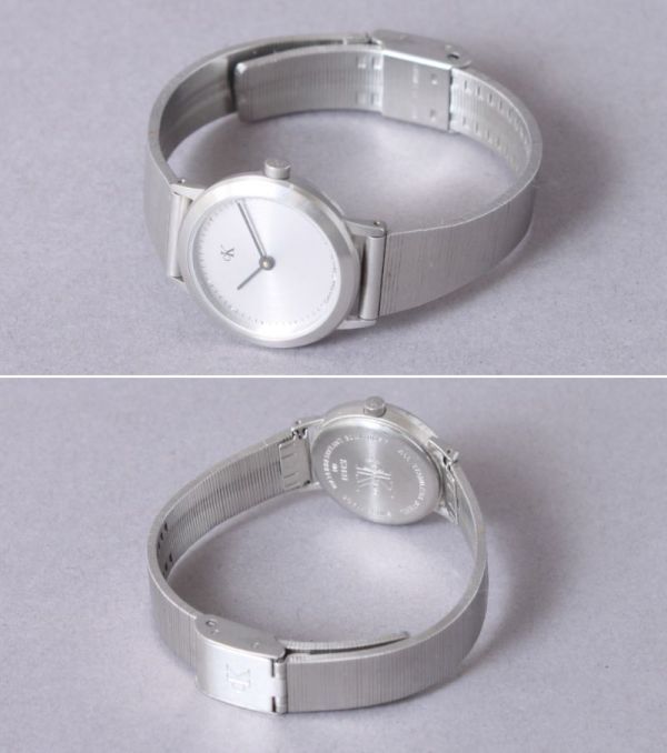  хорошая вещь Calvin Klein Calvin Klein наручные часы K3431 00 серебряный кварц женский часы бренд Junk #N*664