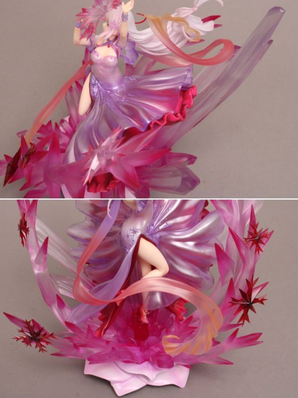 美品 Re:ゼロから始める異世界生活 氷結のエミリア Crystal Dress Ver. 1/7フィギュア 渋谷スクランブルフィギュア #140※596/a.i_画像8