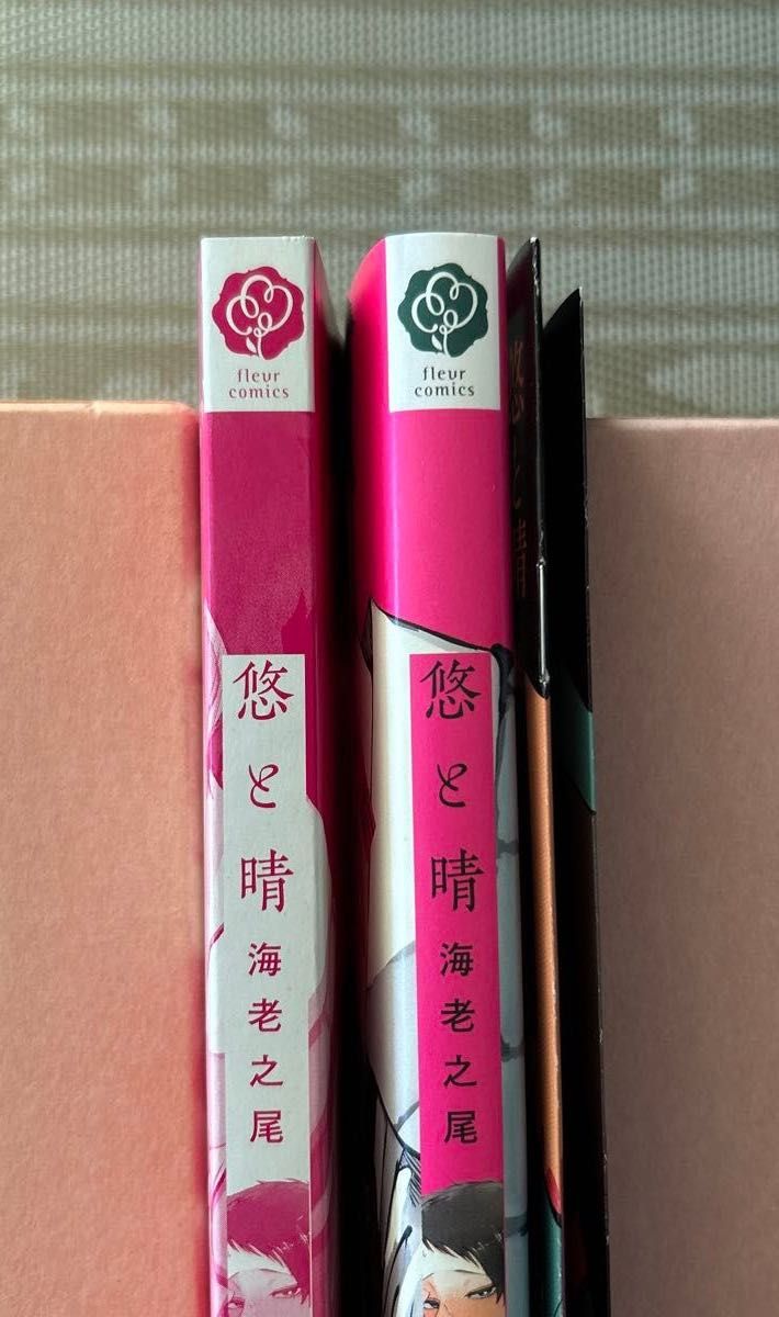 悠と晴  海老之尾　とらのあな小冊子　リーフレット付き