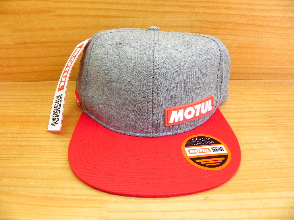 モチュール MOTUL フラット バイザー キャップ 限定品 *LIFESTYLE CAP ベースボール 帽子 正規品ノベルティーの画像1