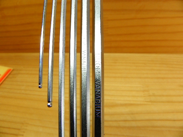 古い PB *212L-HC5 六角棒 ヘックス レンチ セット *青ブルー 古い PB *212L-HC5 六角棒 ヘックス レンチ セット *青ブルー