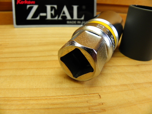 コーケン Z-EAL 1/2(12.7)薄肉ホイールレンチ ソケット3本セット *Ko-ken 4300PMZ.65-17*19*21mm_画像7