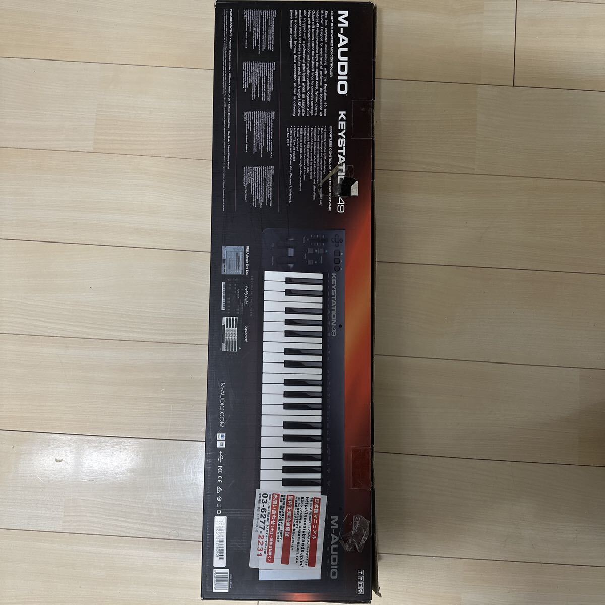 M-audio MIDIキーボード 電子ピアノ USB 49鍵_画像3