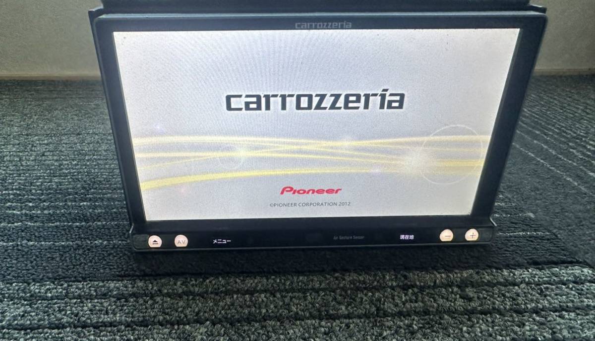 carrozzeria カロッツェリア AVIC-MRZ007 メモリーナビ 楽ナビ　Bluetooth DVD CD フルセグ 動作確認済み_画像1