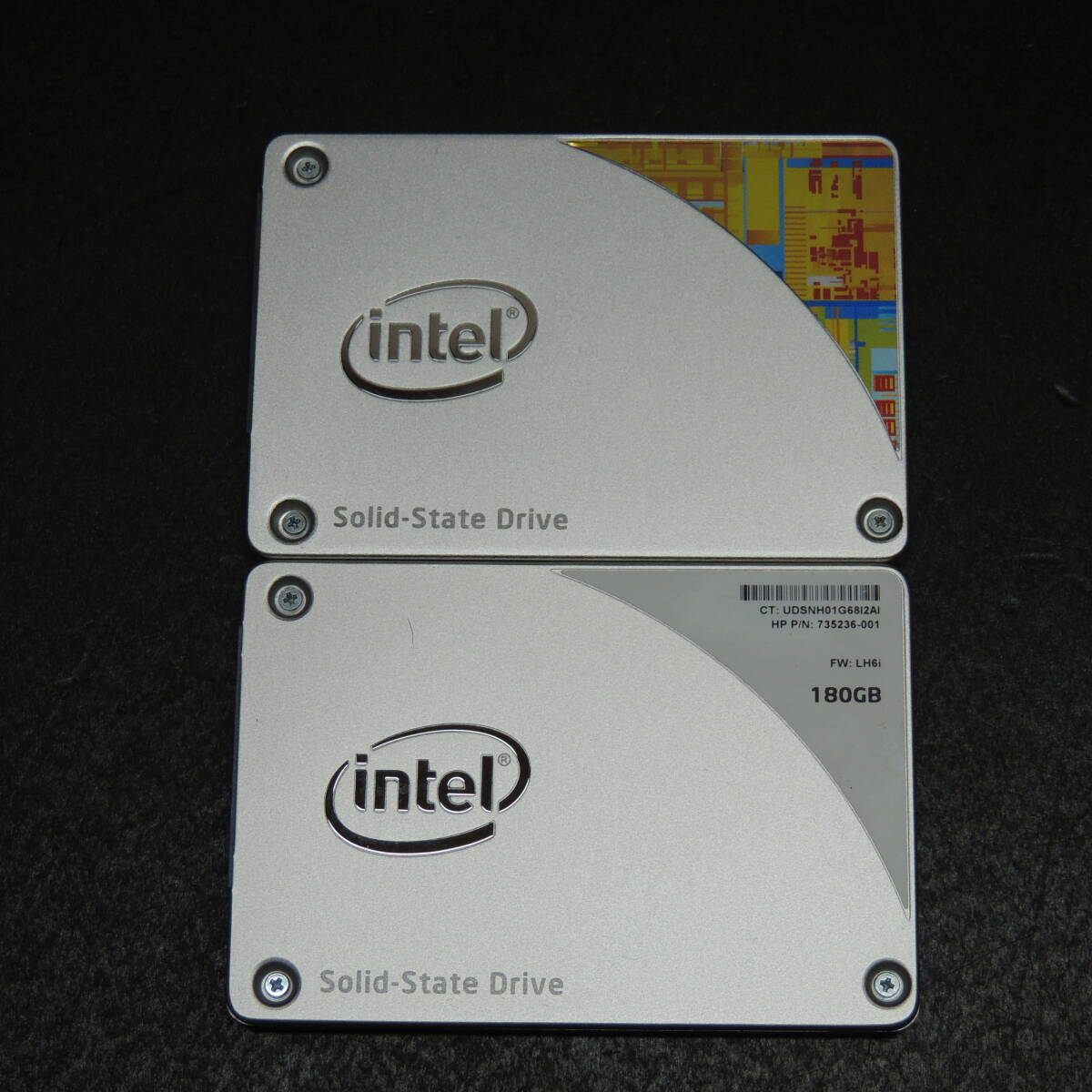 [2 pcs set sale / inspection goods ending ]INTEL SSD 180GB SSDSC2BW180A4 / SSDSC2BF180A4H ( period of use :2910h/4940h) control :f-58